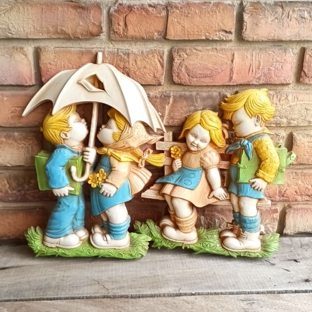 1977 wall plaques 